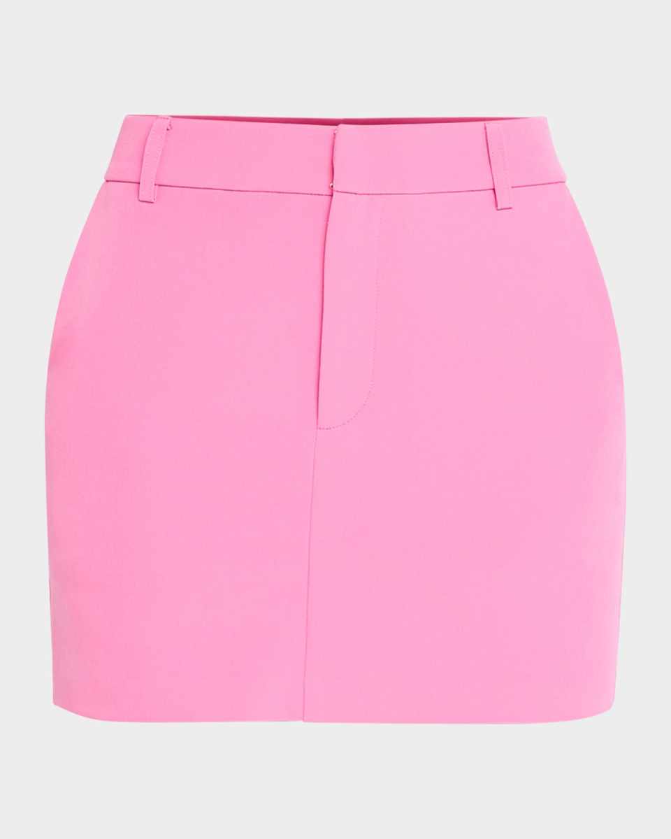 Daphne Tailored Crepe Mini Skirt
